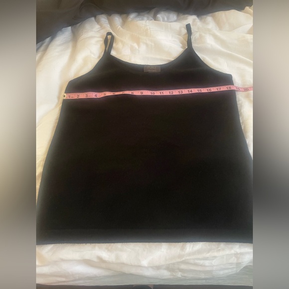 Beautiful Pure Cashmere Black Cami NWOT Size 14 L/XL - Picture 6 of 7